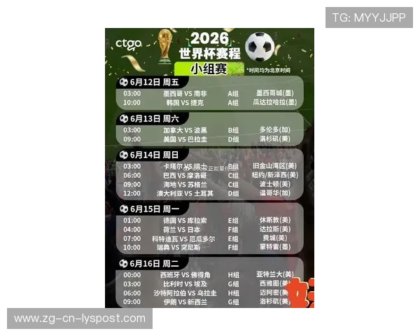为什么 2026 世界杯赛程安排对东道主美国队极其有利？，2026年世界杯赛制